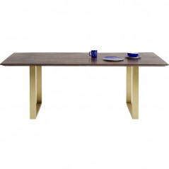 Table Symphony Dark Brass 180x90